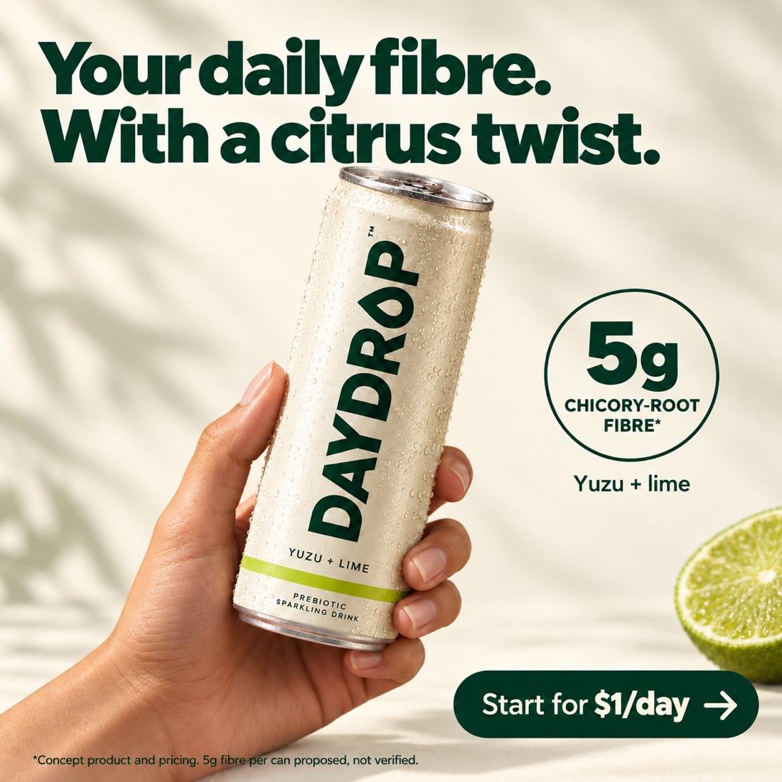 The well-made Daydrop creative