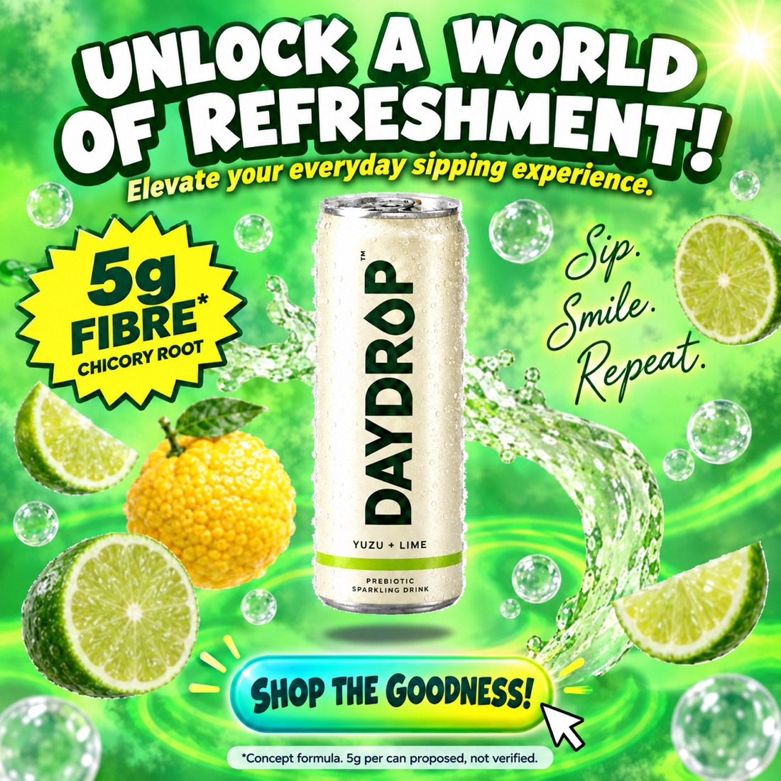 AI slop version of the Daydrop creative